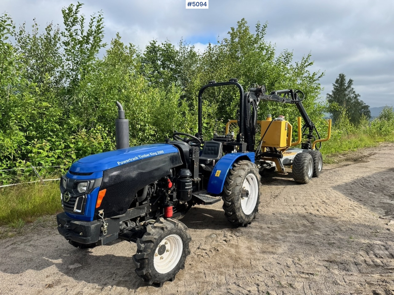 2021 PowerTrack Timber King TR420 w/ Timber Trailer - Прицеп лесовоз: фото 1 2021 PowerTrack Timber King TR420 w/ Timber Trailer - Прицеп лесовоз: фото 1