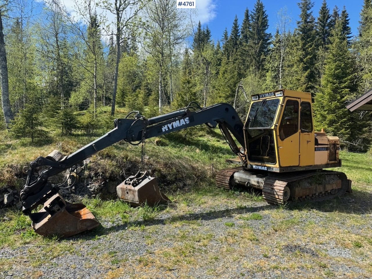 Circa 1990 Hymas 82R Crawler excavator w/ 2 buckets. - Экскаватор: фото 2 Circa 1990 Hymas 82R Crawler excavator w/ 2 buckets. - Экскаватор: фото 2