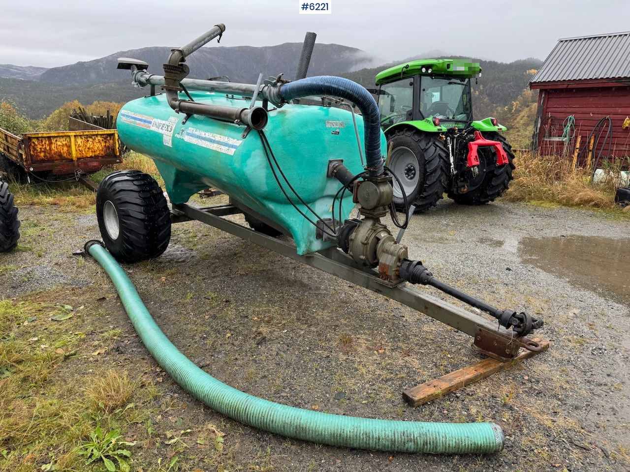 Doff X3 with high-pressure pump and cannon - Цистерна для жидкого навоза: фото 3 Doff X3 with high-pressure pump and cannon - Цистерна для жидкого навоза: фото 3