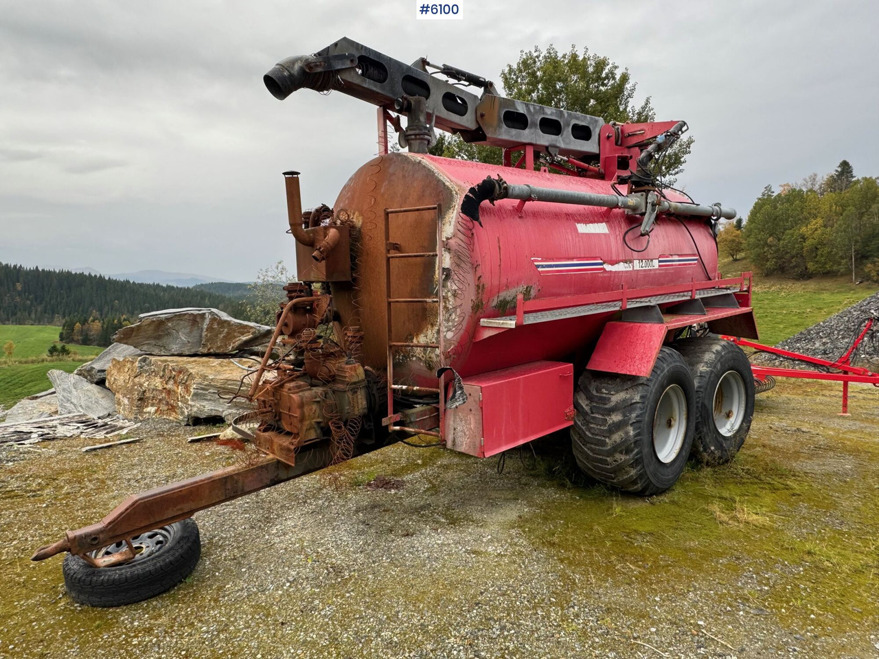 Høgborg 12,000L fertilizer trailer - Цистерна для жидкого навоза: фото 3 Høgborg 12,000L fertilizer trailer - Цистерна для жидкого навоза: фото 3