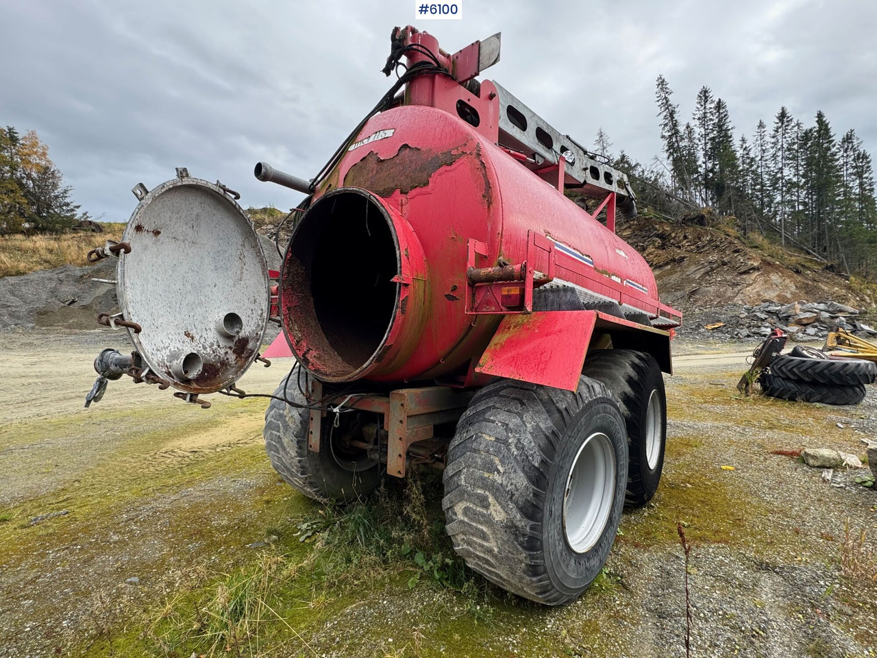 Høgborg 12,000L fertilizer trailer - Цистерна для жидкого навоза: фото 5 Høgborg 12,000L fertilizer trailer - Цистерна для жидкого навоза: фото 5