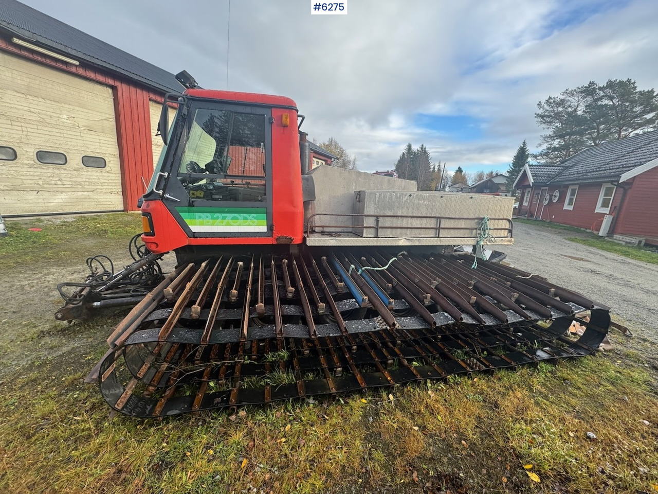 1985 Kässbohrer PB 270DS treadle machine w/ cutters and smoothing board - Коммунальная/ Специальная техника: фото 5 1985 Kässbohrer PB 270DS treadle machine w/ cutters and smoothing board - Коммунальная/ Специальная техника: фото 5