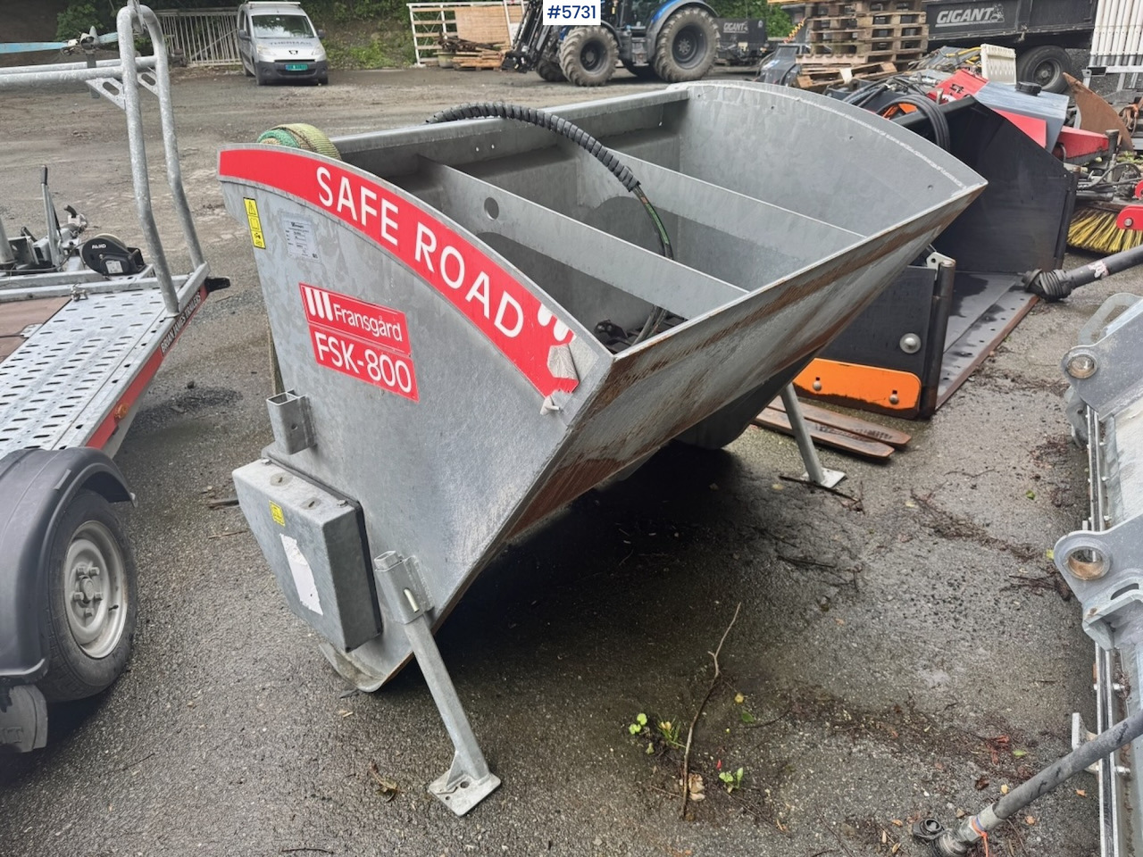 Fransgård FSK-800GA box - Коммунальная/ Специальная техника: фото 3 Fransgård FSK-800GA box - Коммунальная/ Специальная техника: фото 3