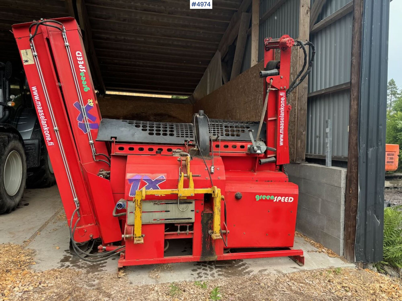 2008 Hakki Pilke 1X 42 Greenspeed wood chipper - Лесозаготовительная техника: фото 1 2008 Hakki Pilke 1X 42 Greenspeed wood chipper - Лесозаготовительная техника: фото 1