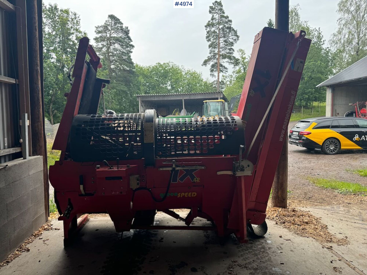 2008 Hakki Pilke 1X 42 Greenspeed wood chipper - Лесозаготовительная техника: фото 5 2008 Hakki Pilke 1X 42 Greenspeed wood chipper - Лесозаготовительная техника: фото 5