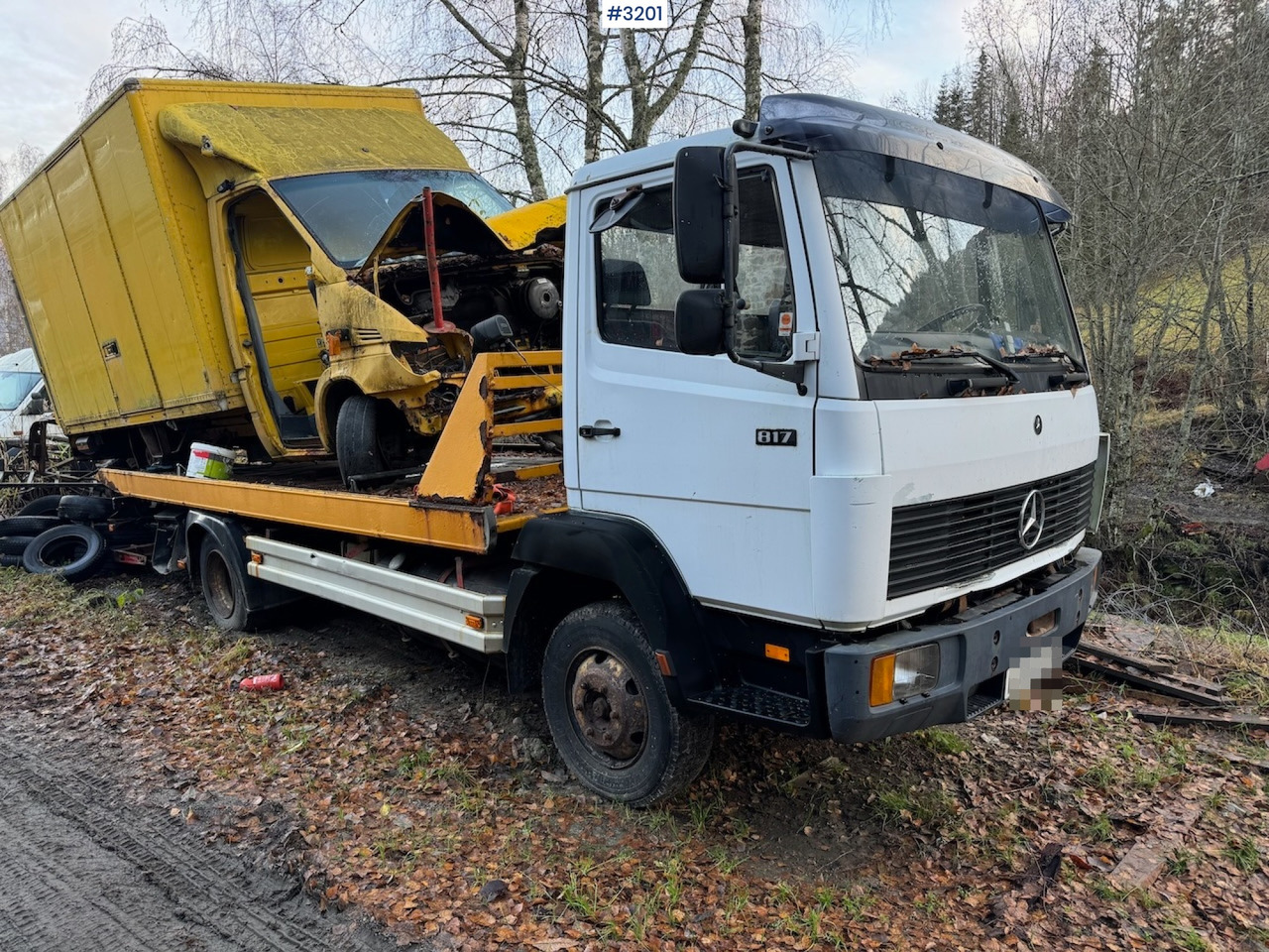 Mercedes Benz 817 tow truck - Эвакуатор: фото 4 Mercedes Benz 817 tow truck - Эвакуатор: фото 4