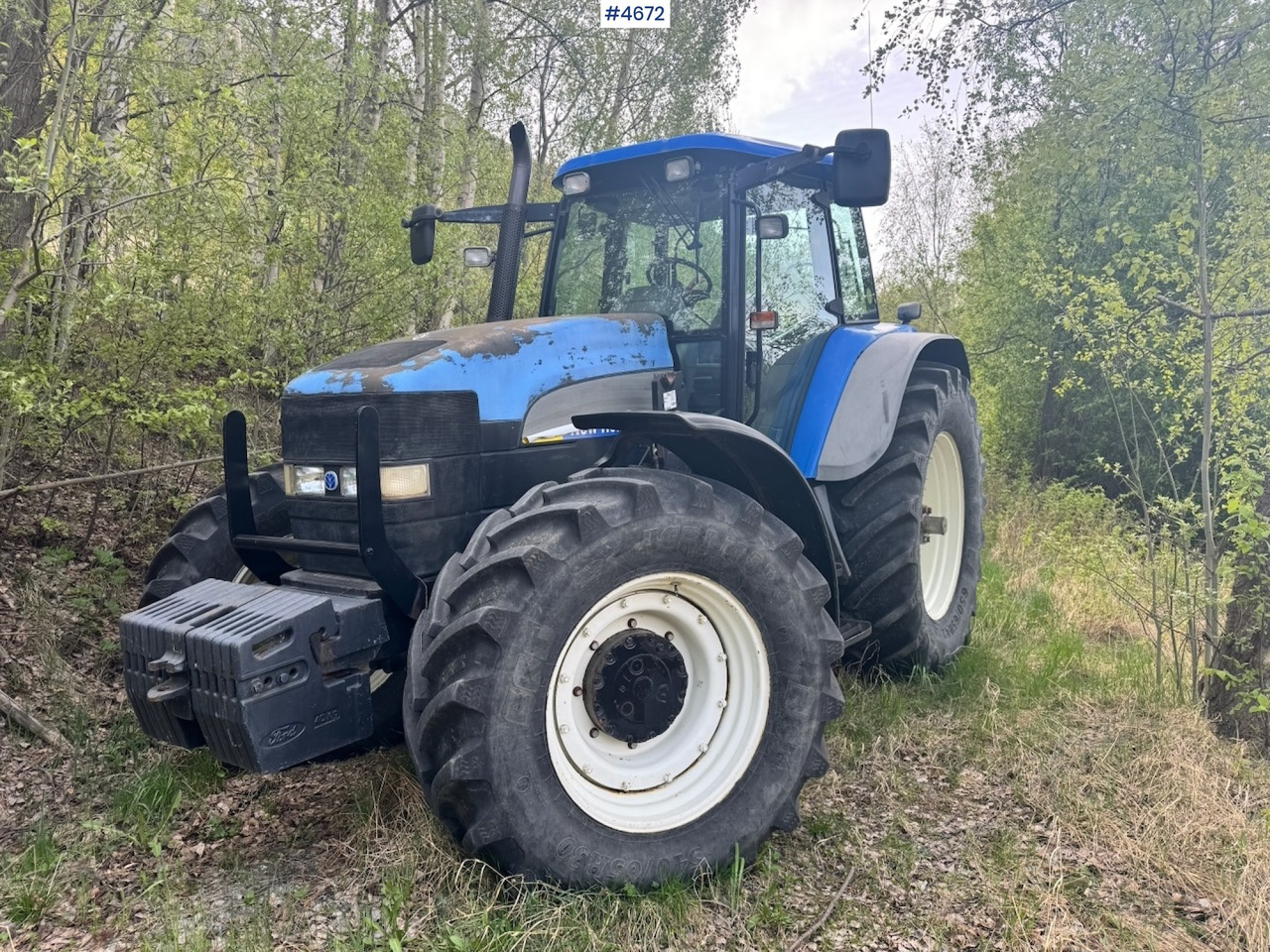 Трактор New Holland TM190 4x4 with Brackets – 5775 hours.: фото 1