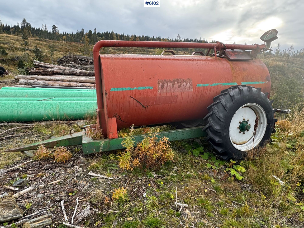 Orkel GV6000 fertilizer trailer - Цистерна для жидкого навоза: фото 2 Orkel GV6000 fertilizer trailer - Цистерна для жидкого навоза: фото 2