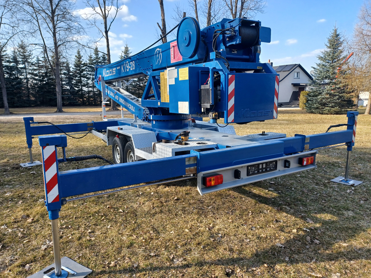Klaas K19-28 - Мобильный кран, Прицеп: фото 2 Klaas K19-28 - Мобильный кран, Прицеп: фото 2