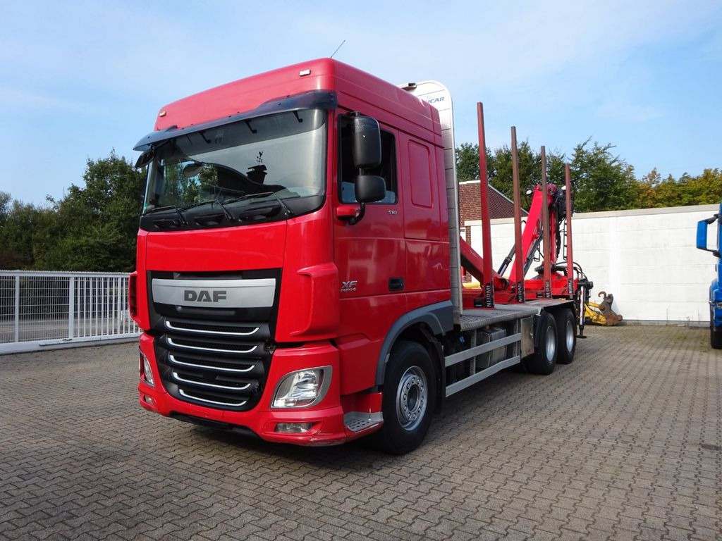 DAF XF 510 + EPSILON M120Z Holzheckladekran +Greifer - Лесовоз, Автоманипулятор: фото 4 DAF XF 510 + EPSILON M120Z Holzheckladekran +Greifer - Лесовоз, Автоманипулятор: фото 4