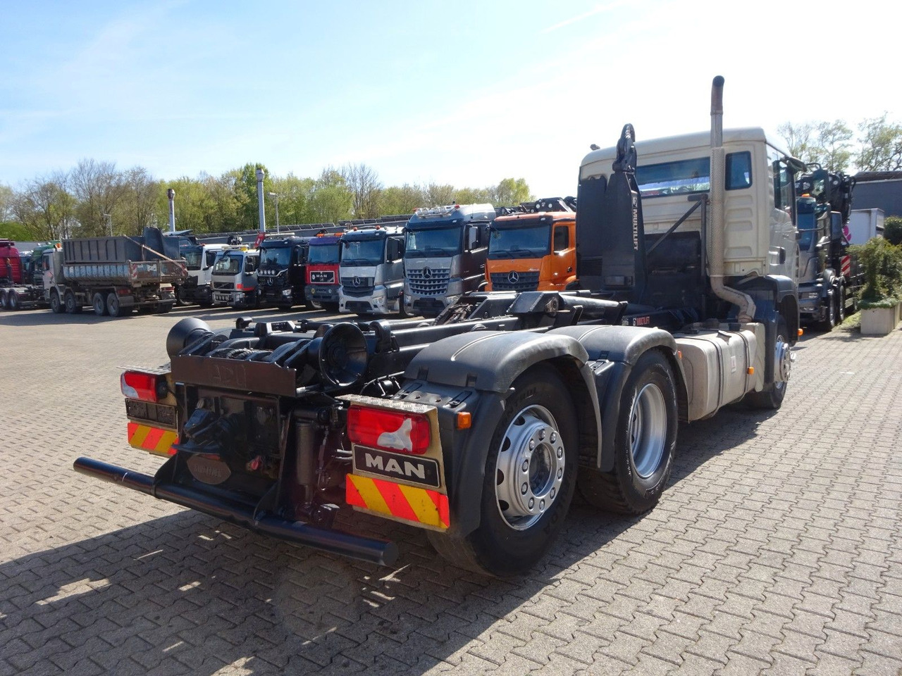 Крюковой мультилифт MAN 26.310 TGA Knickbarer Haken mit Lift+Lenkachse: фото 10