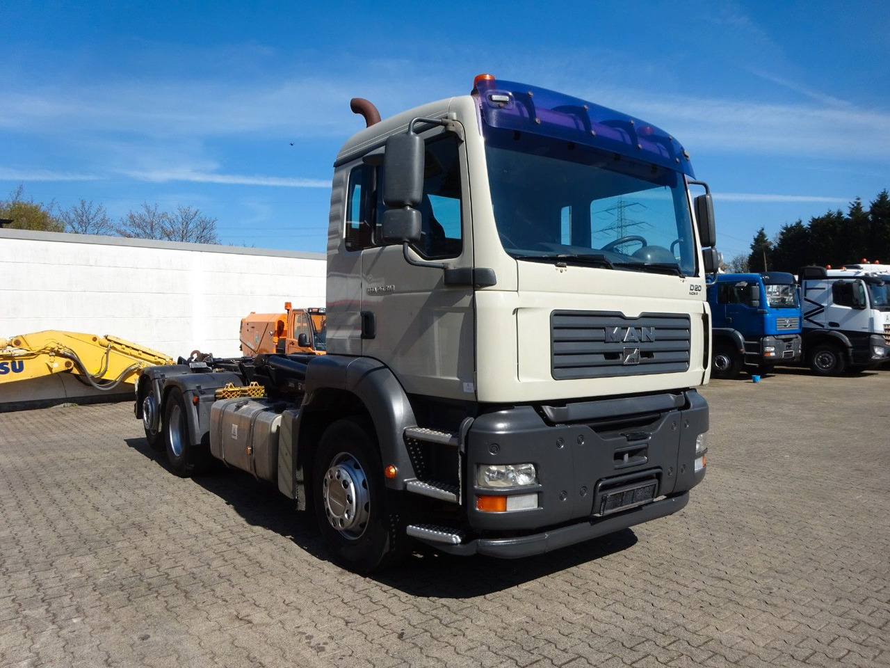 Крюковой мультилифт MAN 26.310 TGA Knickbarer Haken mit Lift+Lenkachse: фото 13