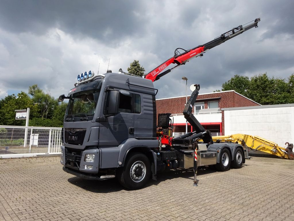 MAN 26.500 Abroller + Fassi F125A Kran 6x2-4 Allrad - Автоманипулятор, Крюковой мультилифт: фото 2 MAN 26.500 Abroller + Fassi F125A Kran 6x2-4 Allrad - Автоманипулятор, Крюковой мультилифт: фото 2