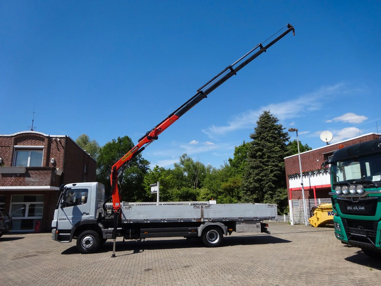 Mercedes-Benz 1222 Atego mit Palfinger PK8501 Kran 4x2 - Грузовик бортовой/ Платформа, Автоманипулятор: фото 3 Mercedes-Benz 1222 Atego mit Palfinger PK8501 Kran 4x2 - Грузовик бортовой/ Платформа, Автоманипулятор: фото 3