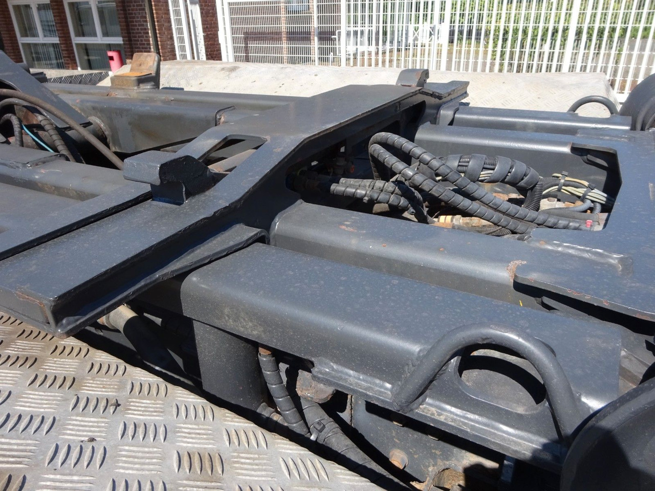 Крюковой мультилифт Mercedes-Benz 3244  Actros PALFINGER Abroller 8x4: фото 14