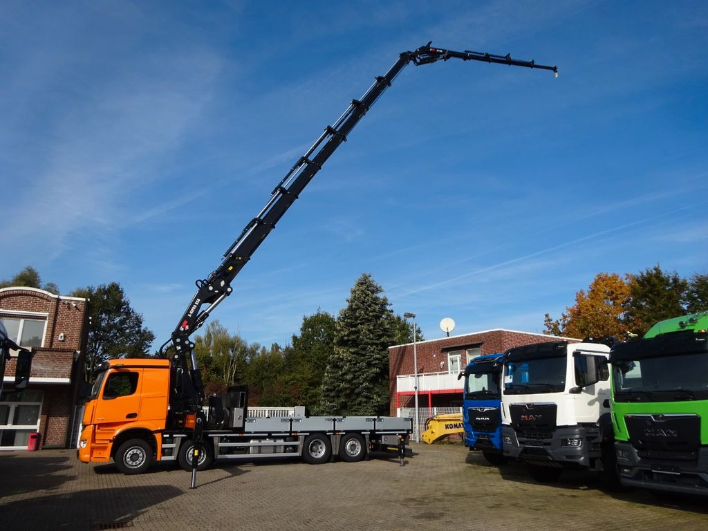 Mercedes-Benz 3751 Arocs Pritsche + HIAB 858 + JIB 8x2 - Автоманипулятор, Грузовик бортовой/ Платформа: фото 2 Mercedes-Benz 3751 Arocs Pritsche + HIAB 858 + JIB 8x2 - Автоманипулятор, Грузовик бортовой/ Платформа: фото 2