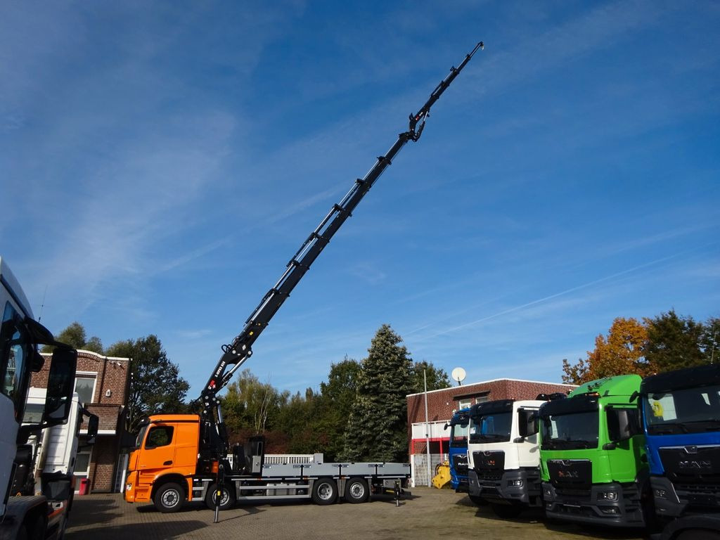 Mercedes-Benz 3751 Arocs Pritsche + HIAB 858 + JIB 8x2 - Автоманипулятор, Грузовик бортовой/ Платформа: фото 5 Mercedes-Benz 3751 Arocs Pritsche + HIAB 858 + JIB 8x2 - Автоманипулятор, Грузовик бортовой/ Платформа: фото 5