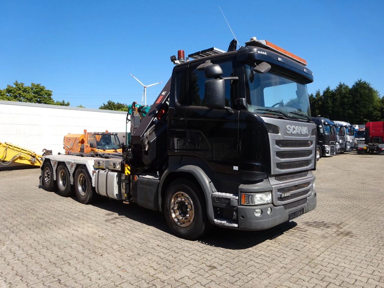 Крюковой мультилифт, Автоманипулятор Scania R490 Abroller + HIAB 302E-6 Bj.2021 !Kran TRIDEM Scania R490 Abroller + HIAB 302E-6 Bj.2021 !Kran TRIDEM: фото 13