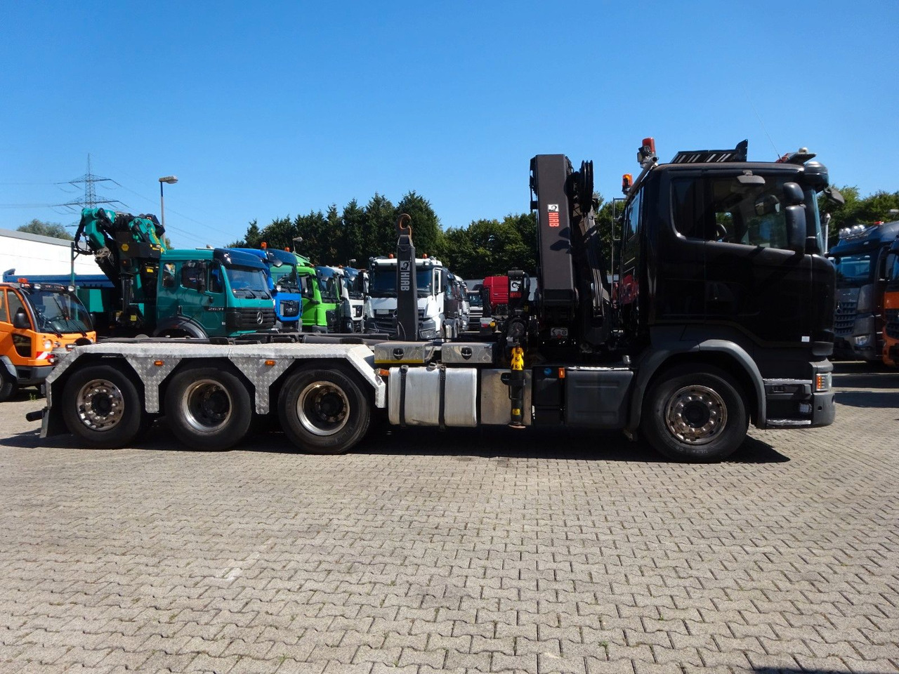 Крюковой мультилифт, Автоманипулятор Scania R490 Abroller + HIAB 302E-6 Bj.2021 !Kran TRIDEM Scania R490 Abroller + HIAB 302E-6 Bj.2021 !Kran TRIDEM: фото 12