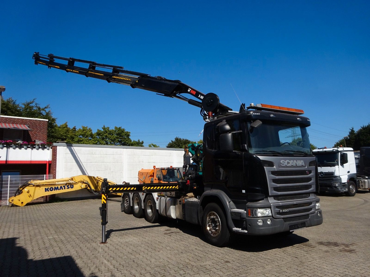 Scania R490 Abroller + HIAB 302E-6 Bj.2021 !Kran TRIDEM Scania R490 Abroller + HIAB 302E-6 Kran *BJ 2021* - Автоманипулятор, Крюковой мультилифт: фото 1 Scania R490 Abroller + HIAB 302E-6 Bj.2021 !Kran TRIDEM Scania R490 Abroller + HIAB 302E-6 Kran *BJ 2021* - Автоманипулятор, Крюковой мультилифт: фото 1