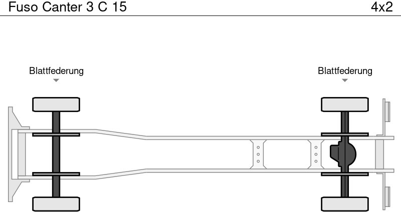 Грузовик бортовой/ Платформа FUSO Canter 3 C 15: фото 14