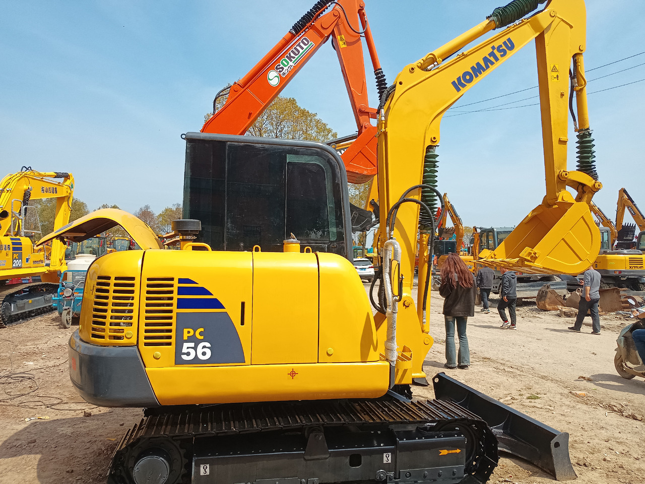 KOMATSU PC56-3 - Мини-экскаватор: фото 3 KOMATSU PC56-3 - Мини-экскаватор: фото 3