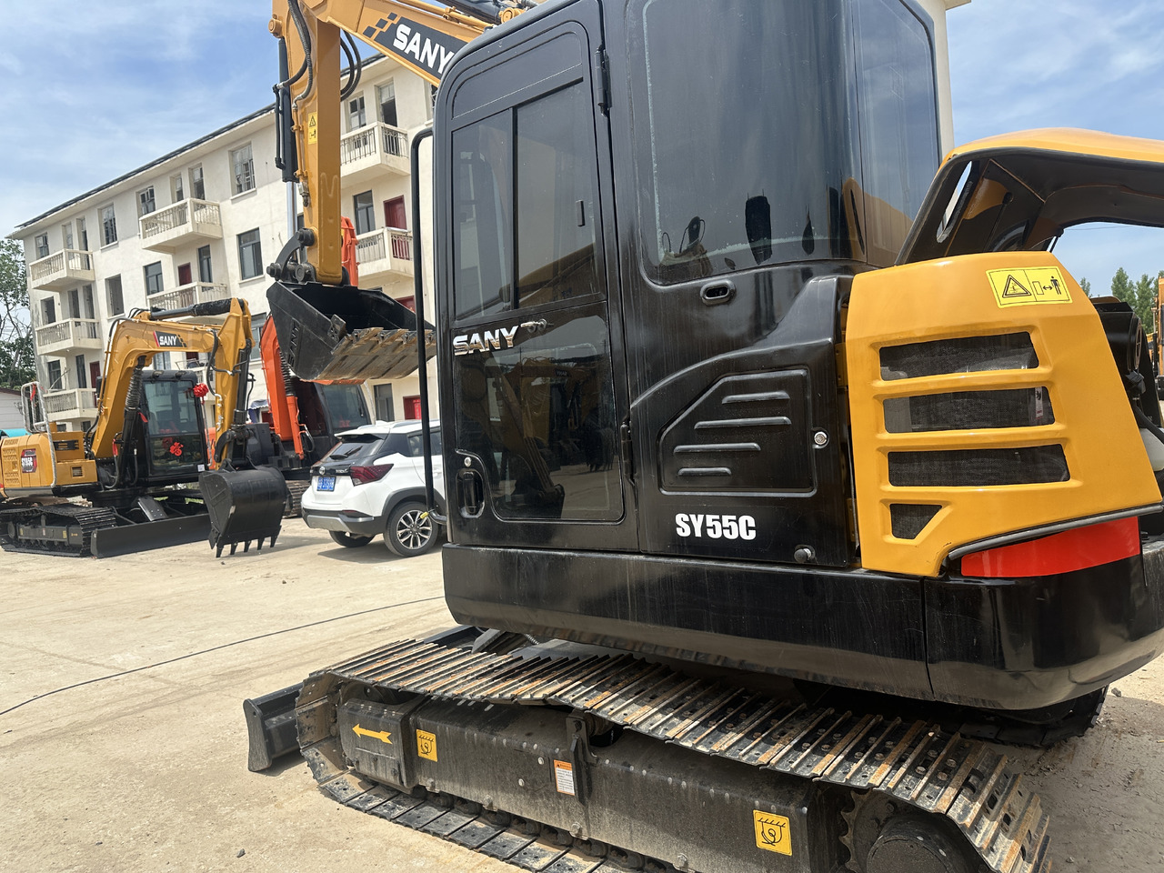 SANY SY55C - Мини-экскаватор: фото 3 SANY SY55C - Мини-экскаватор: фото 3