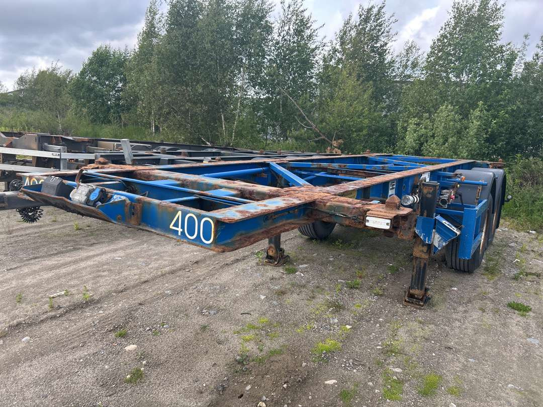 2004 Container-henger TURBO`HOET CONTAINERSEMITRAILER EU-godkjent - Полуприцеп-контейнеровоз/ Сменный кузов: фото 1 2004 Container-henger TURBO`HOET CONTAINERSEMITRAILER EU-godkjent - Полуприцеп-контейнеровоз/ Сменный кузов: фото 1