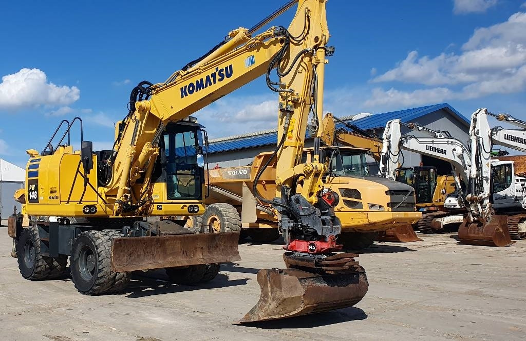 Komatsu PW148-10 - Колёсный экскаватор: фото 4 Komatsu PW148-10 - Колёсный экскаватор: фото 4