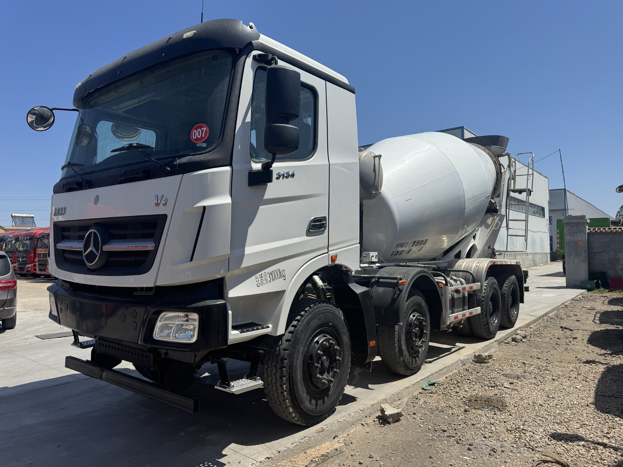 BEIFANG MERCEDES-BENZ - Автобетоносмеситель: фото 4 BEIFANG MERCEDES-BENZ - Автобетоносмеситель: фото 4