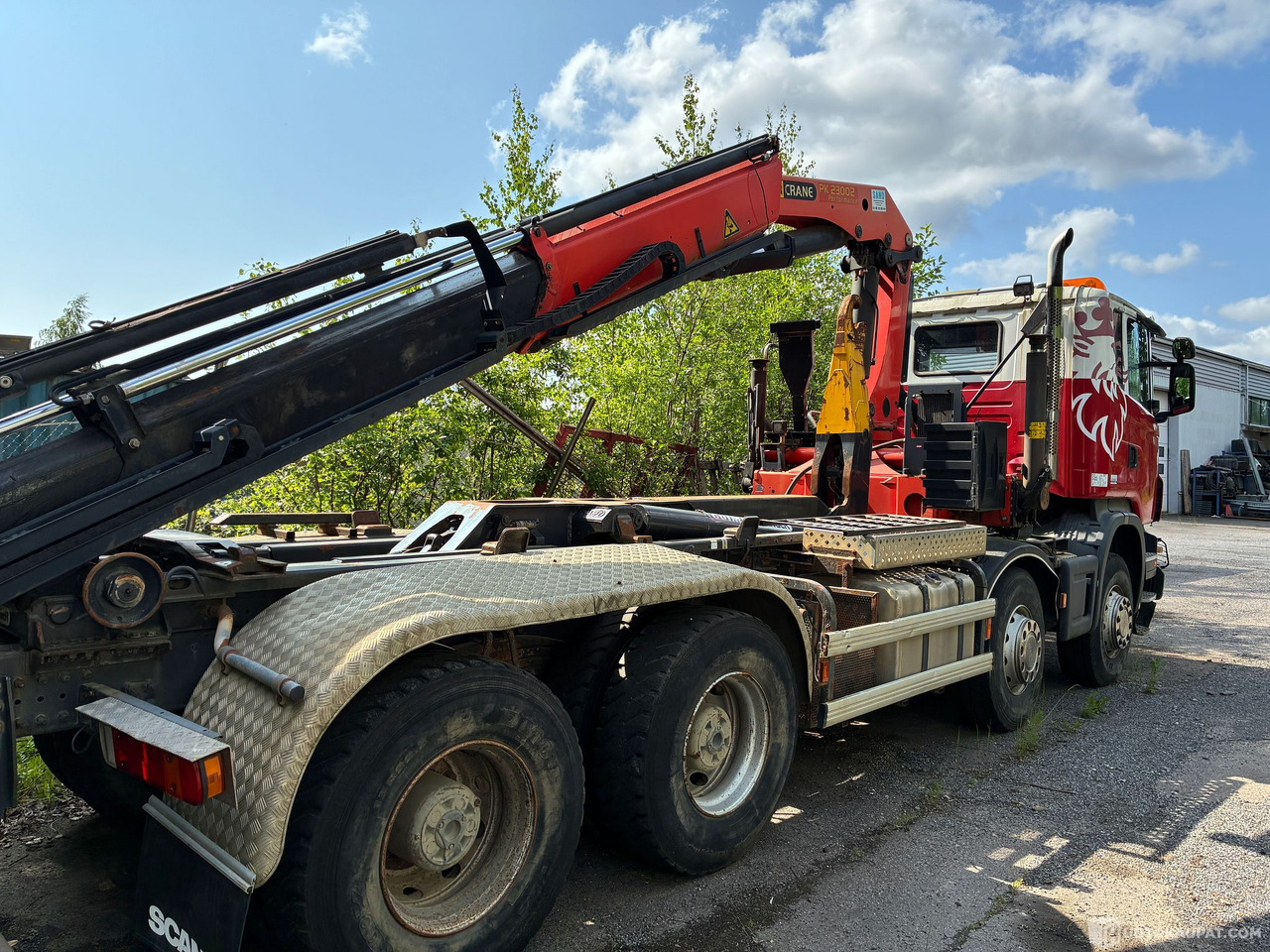 Scania R 440 8x4, 2010 Kuorma-Auto + Palfinger PK 23002 nosturi, Tampere - Грузовик: фото 4 Scania R 440 8x4, 2010 Kuorma-Auto + Palfinger PK 23002 nosturi, Tampere - Грузовик: фото 4