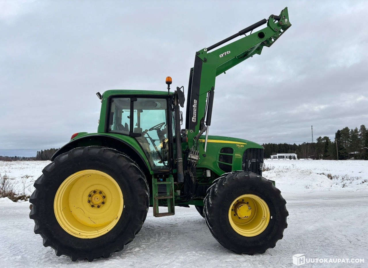 John Deere 7530 Premium with large tyres, 2007 tractor, Ylivieska - Трактор: фото 4 John Deere 7530 Premium with large tyres, 2007 tractor, Ylivieska - Трактор: фото 4