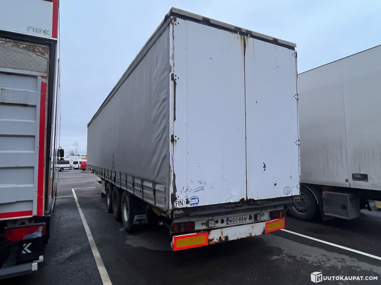 Тентованный полуприцеп Krone SDP 27 baler semi-trailer, 2007, Vantaa: фото 14