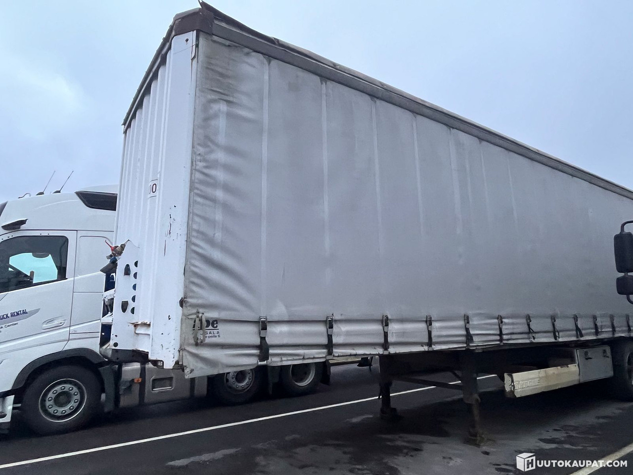 Тентованный полуприцеп Krone SDP 27 baler semi-trailer, 2007, Vantaa: фото 7