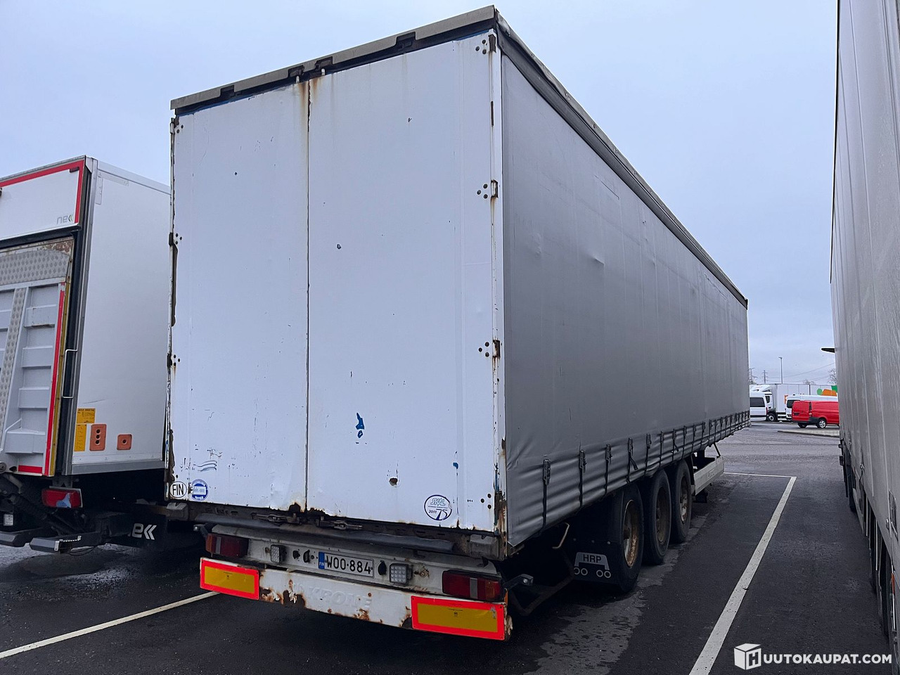 Тентованный полуприцеп Krone SDP 27 baler semi-trailer, 2007, Vantaa: фото 16
