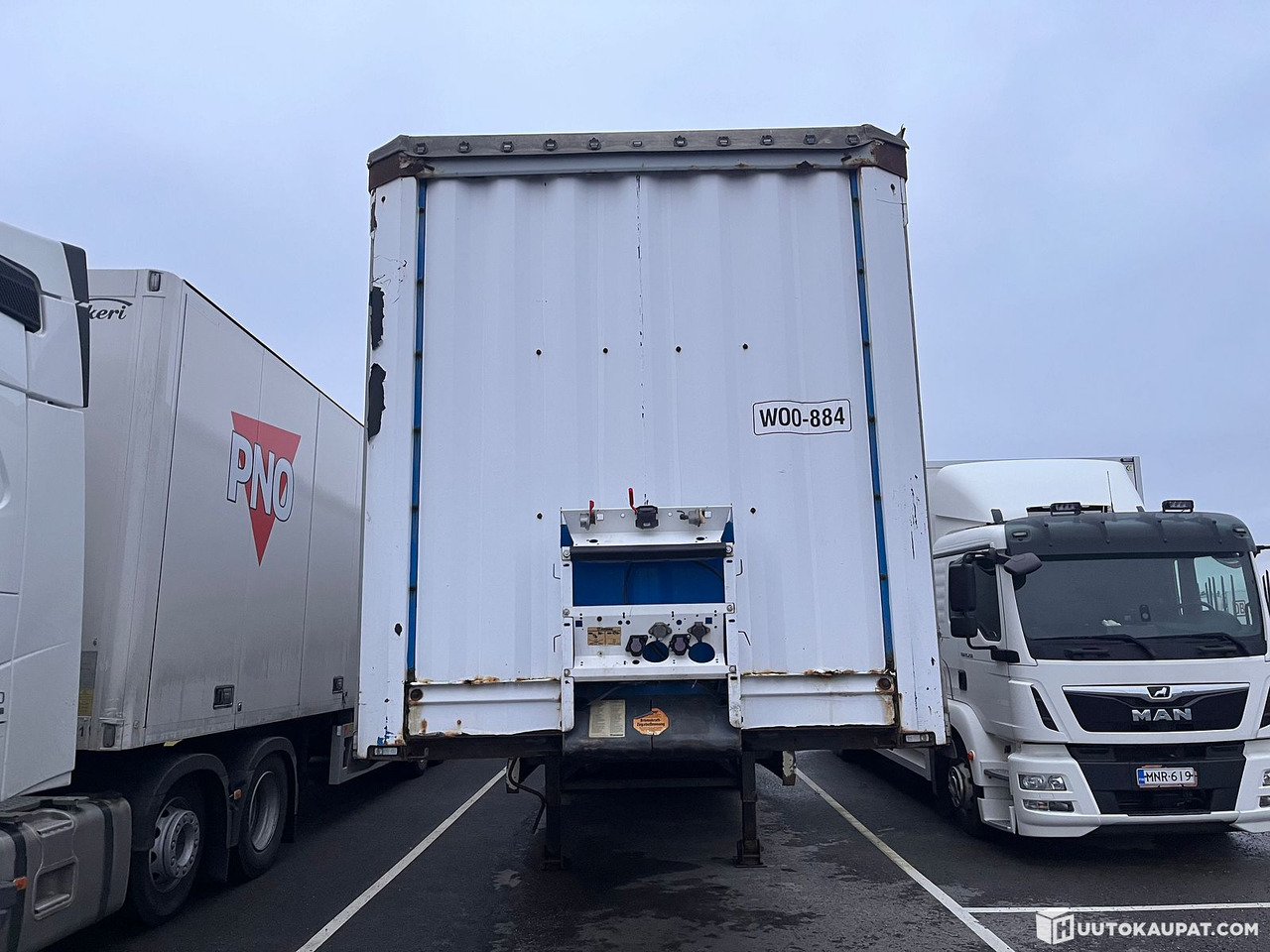 Тентованный полуприцеп Krone SDP 27 baler semi-trailer, 2007, Vantaa: фото 26