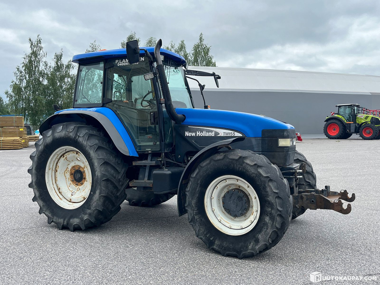 New Holland TM155 tractor with front loader, 2004, Salo - Трактор: фото 3 New Holland TM155 tractor with front loader, 2004, Salo - Трактор: фото 3