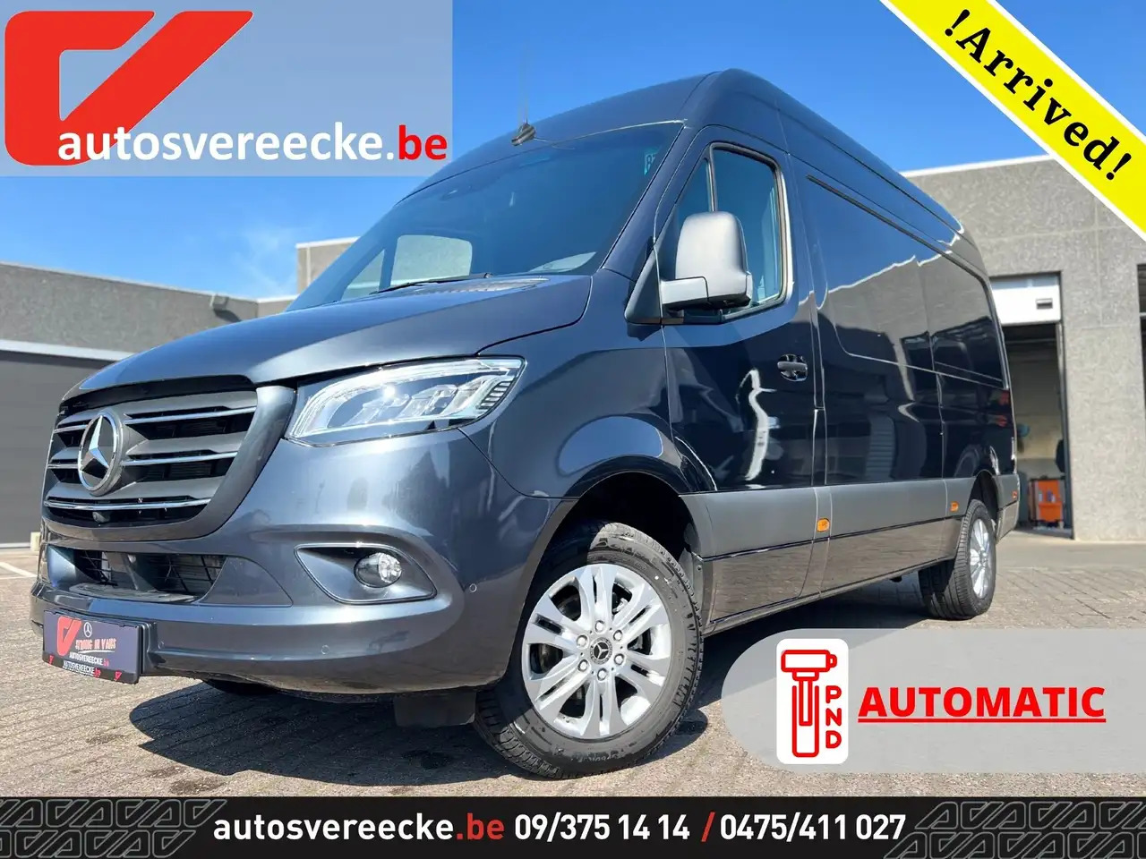Mercedes-Benz Sprinter 319 L2H2 RWD (46.000€ex) CAMERA 360|MBUX 10,5" - Цельнометаллический фургон, Грузопассажирский фургон: фото 1 Mercedes-Benz Sprinter 319 L2H2 RWD (46.000€ex) CAMERA 360|MBUX 10,5" - Цельнометаллический фургон, Грузопассажирский фургон: фото 1