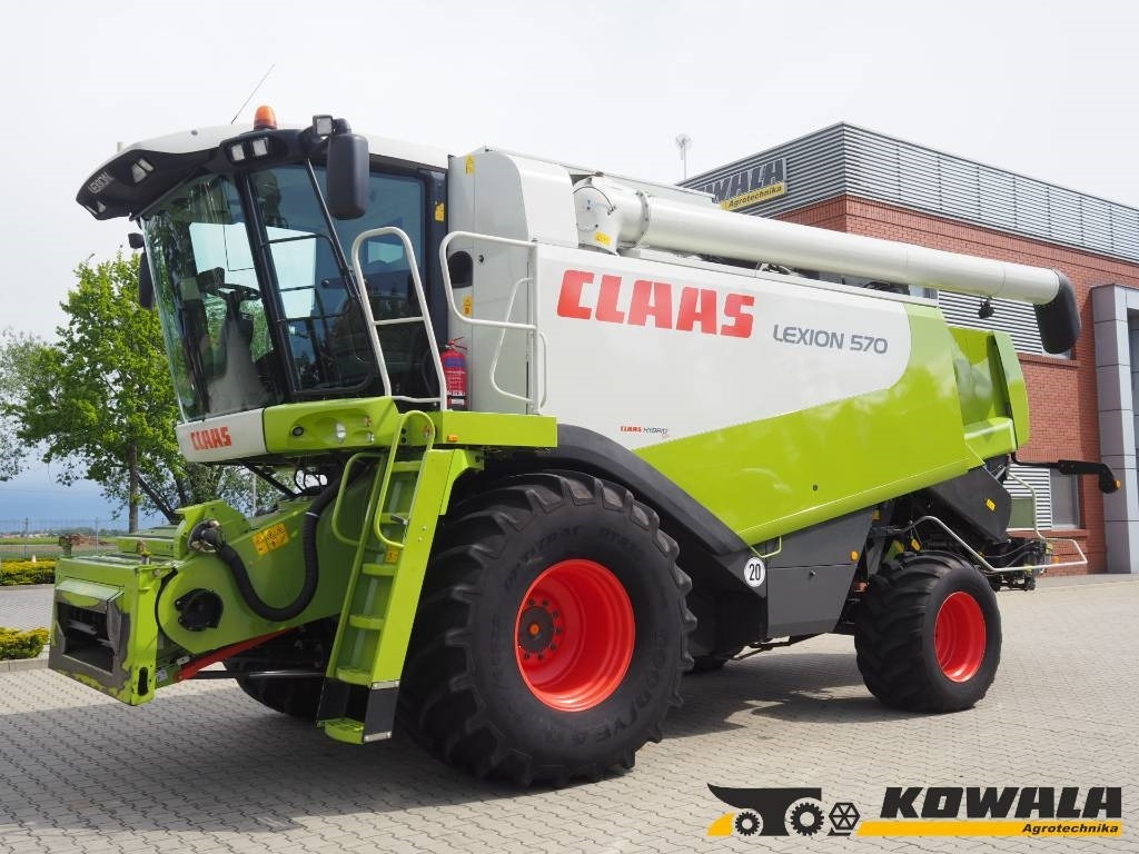 Claas Lexion 570 4WD + V750 - Зерноуборочный комбайн: фото 1 Claas Lexion 570 4WD + V750 - Зерноуборочный комбайн: фото 1