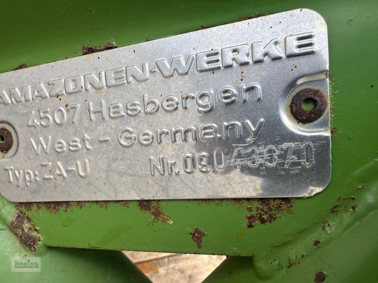 Разбрасыватель удобрений Amazone ZA-U 1001: фото 9