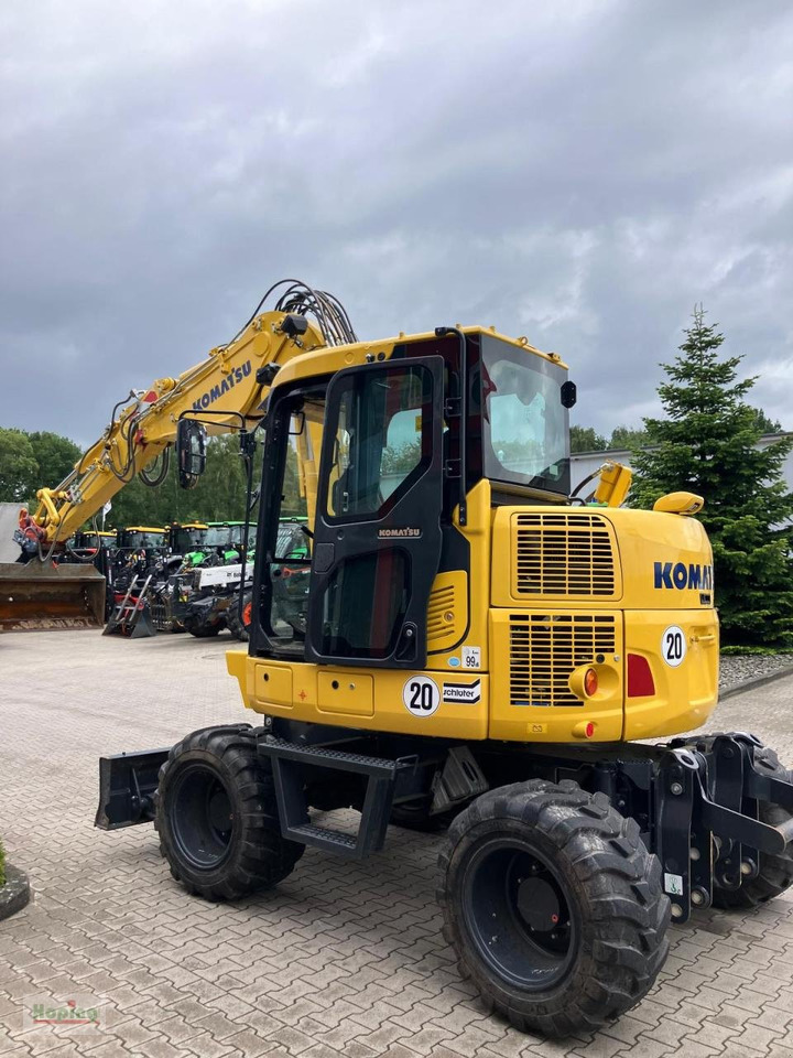 Komatsu PW98 MR - Колёсный экскаватор: фото 5 Komatsu PW98 MR - Колёсный экскаватор: фото 5