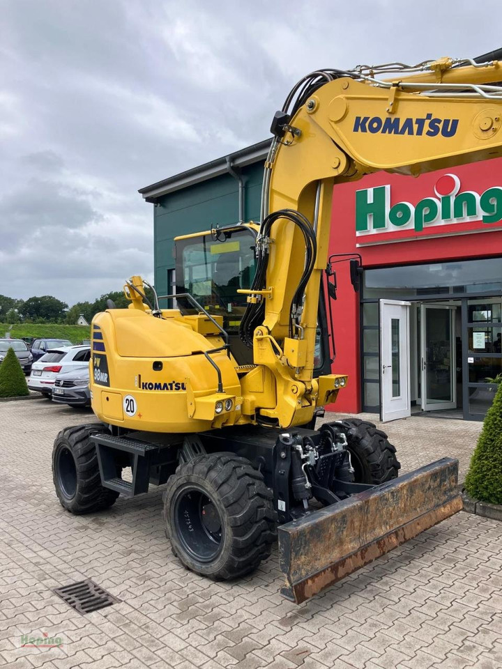 Komatsu PW98 MR - Колёсный экскаватор: фото 2 Komatsu PW98 MR - Колёсный экскаватор: фото 2