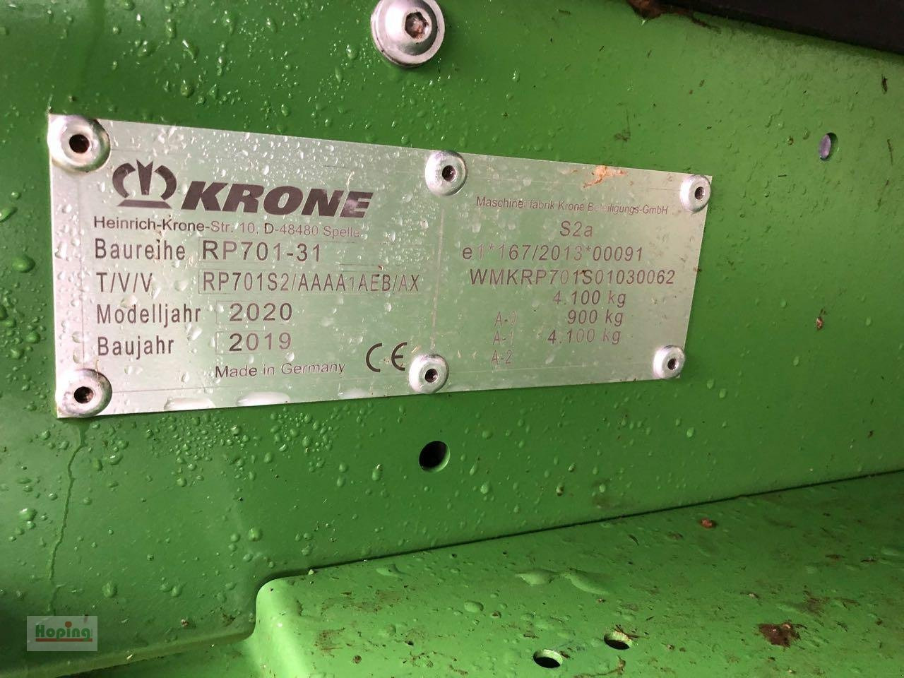 Krone Comprima V 150 XC - Пресс-подборщик рулонный: фото 3 Krone Comprima V 150 XC - Пресс-подборщик рулонный: фото 3