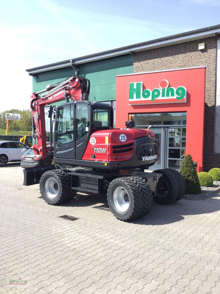 Yanmar B110W - Колёсный экскаватор: фото 2 Yanmar B110W - Колёсный экскаватор: фото 2