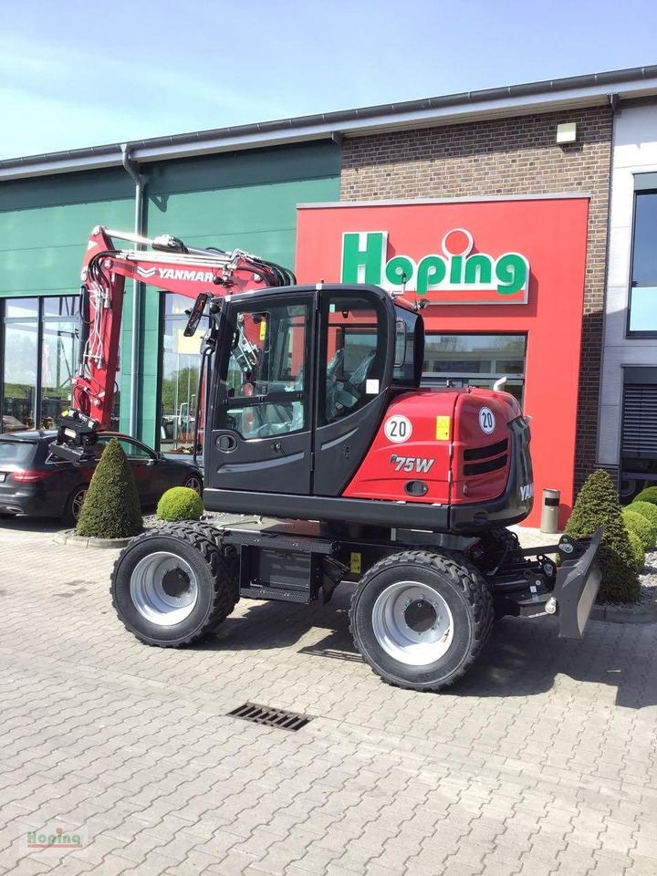 Yanmar B75W - Колёсный экскаватор: фото 2 Yanmar B75W - Колёсный экскаватор: фото 2