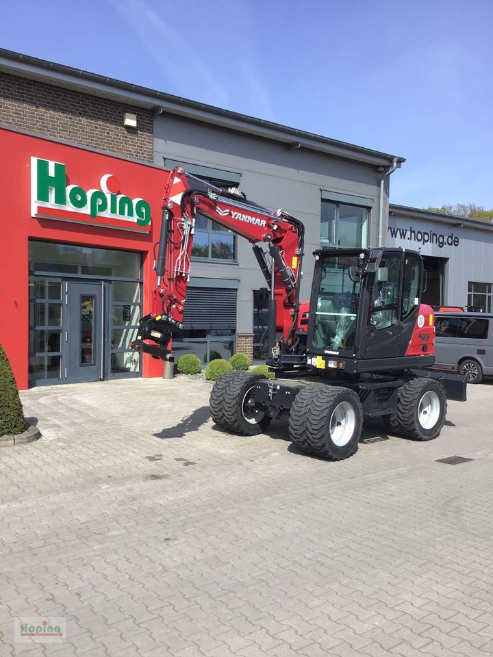 Yanmar B75W - Колёсный экскаватор: фото 1 Yanmar B75W - Колёсный экскаватор: фото 1