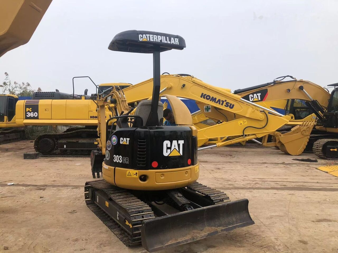 Caterpillar 303CR - Мини-экскаватор: фото 5 Caterpillar 303CR - Мини-экскаватор: фото 5