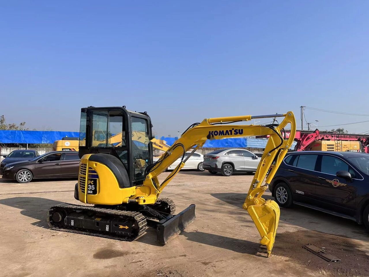 Мини-экскаватор Komatsu PC35: фото 6 Мини-экскаватор Komatsu PC35: фото 6
