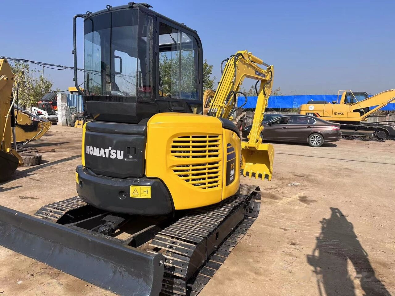 Komatsu PC50 - Мини-экскаватор: фото 5 Komatsu PC50 - Мини-экскаватор: фото 5