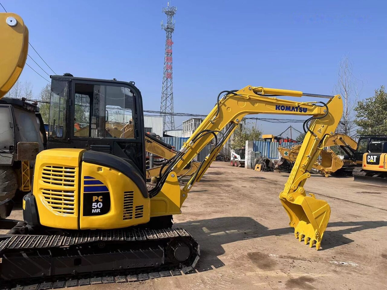 Komatsu PC50 - Мини-экскаватор: фото 3 Komatsu PC50 - Мини-экскаватор: фото 3